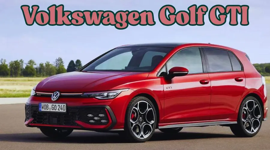 Volkswagen Golf GTI 2025 front view
