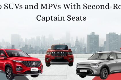 10 SUVs and MPVs with second-row captain seats