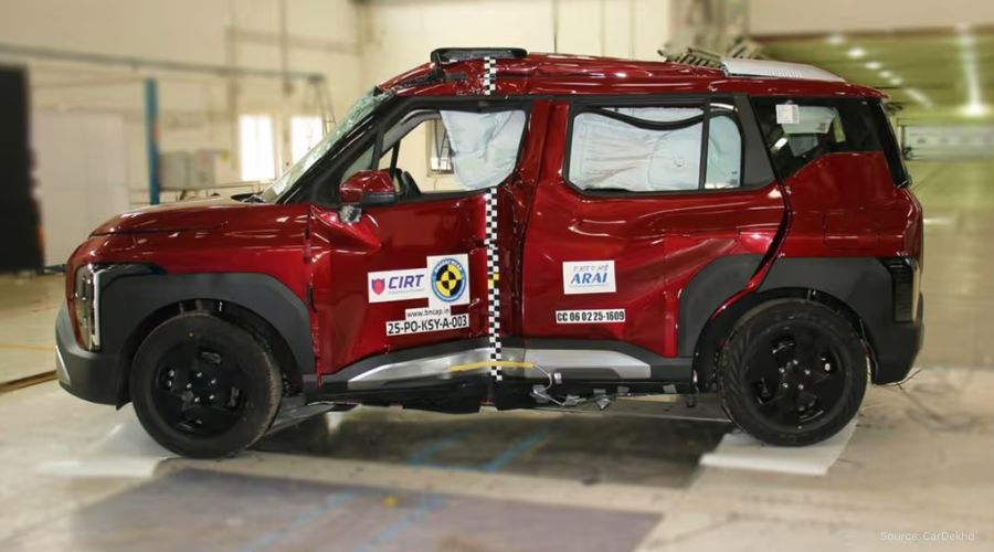 Kia Syros Bharat NCAP Tests