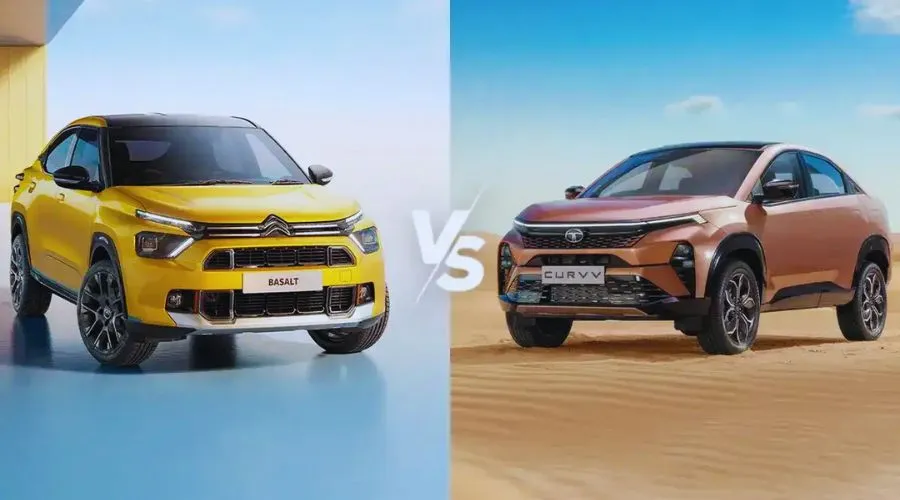 Tata Curvv Vs Citroen Basalt