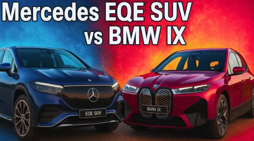 Mercedes EQE SUV vs BMW iX