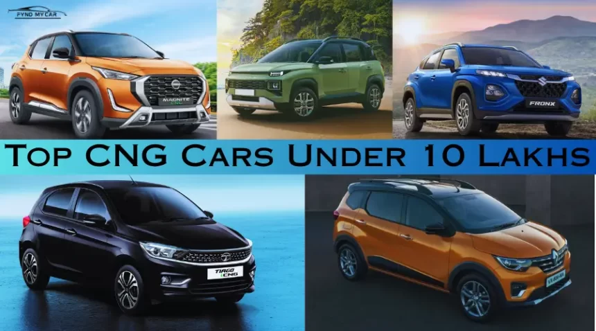 Top CNG Cars Under 10 Lakhs