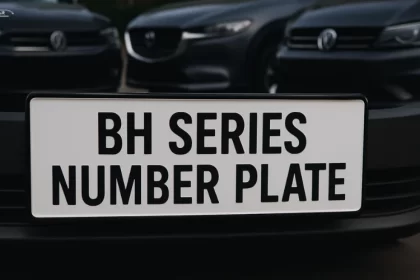 BH Series Number Plate