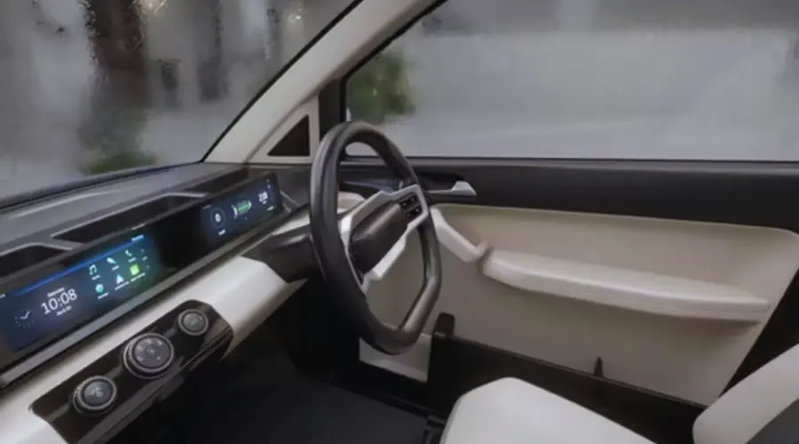 Vayve Eva Solar Electric Car Interior